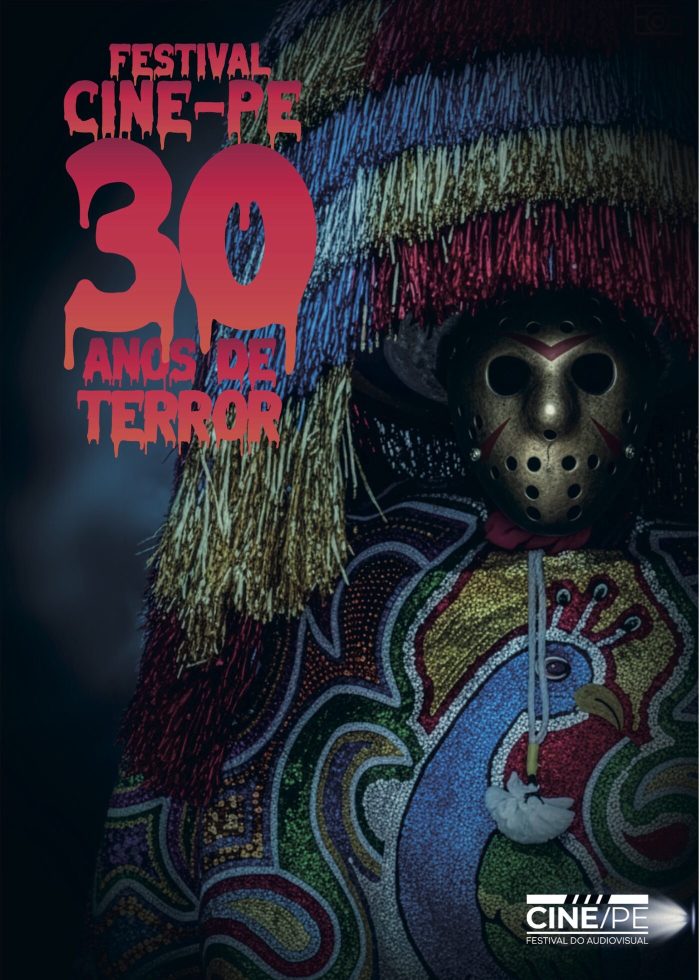 Cartaz "30 anos de Terror", por Geraldo Alain (Gera)