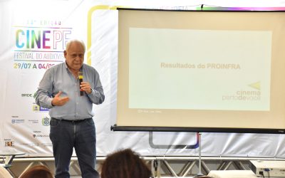 Selmo Kaufaman ministrou seminário sobre o mercado audiovisual