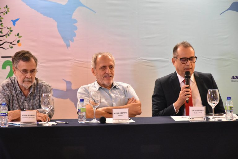 Sérgio Buarque, Alfredo Bertini e Décio Padilha