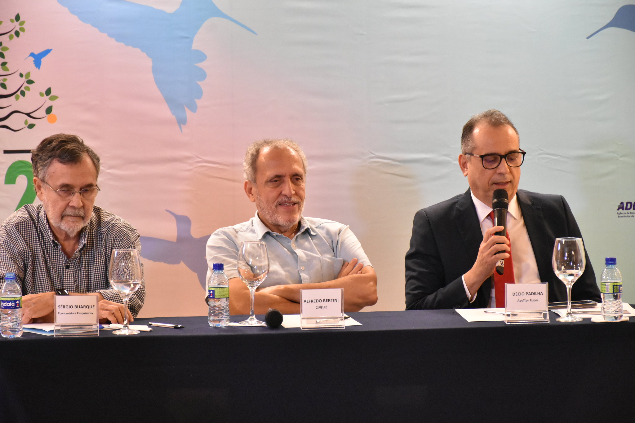 Sérgio Buarque, Alfredo Bertini e Décio Padilha