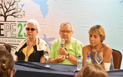 “É o governo que mama nas tetas do cinema brasileiro, e não o contrário”, diz Lucy Barreto em coletiva do Cine PE